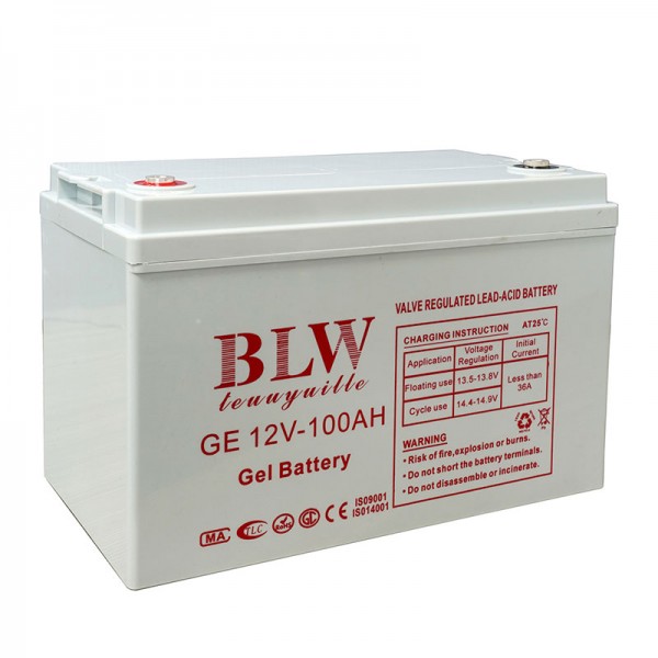 Gray shell gel battery 12V-100AH