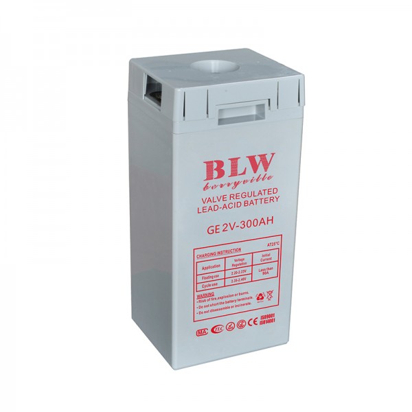 Gray shell colloid small battery 2V-300AH