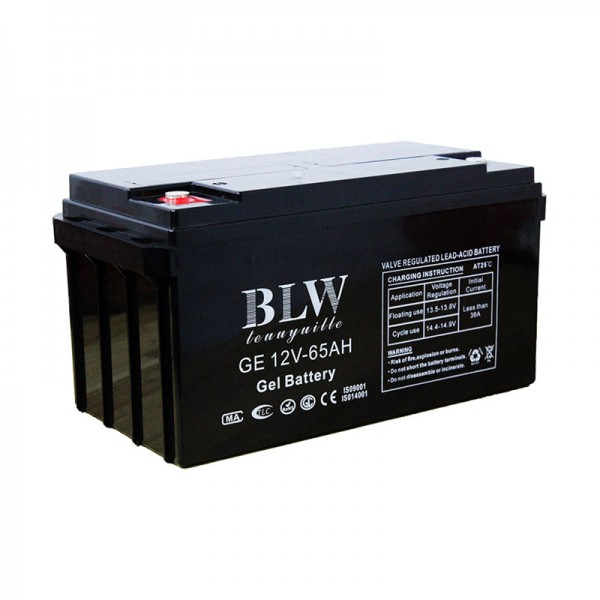 Black shell gel battery 12V-65AH