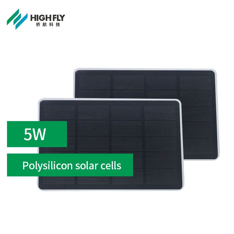 5W USB Output DC 5V 1A Solar Cells Mono Cell Outdoor Solar Panel