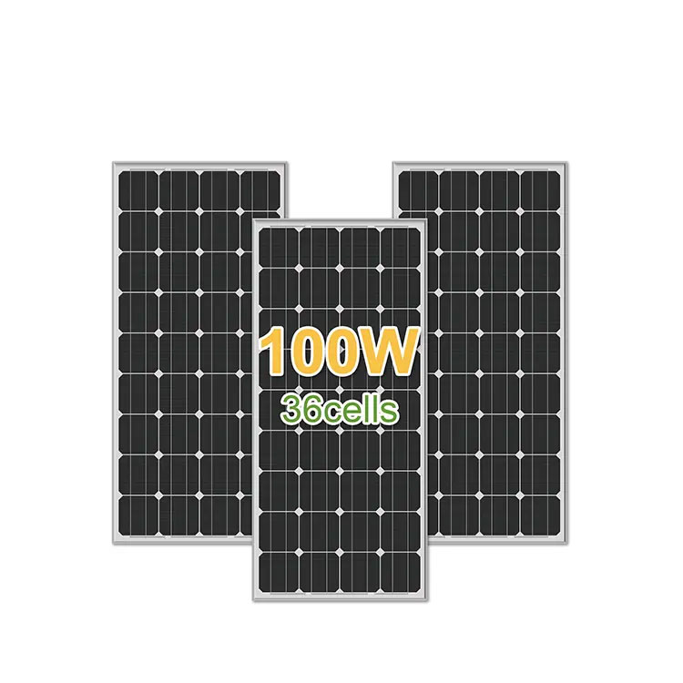 Solar panel black shingled panels for small system