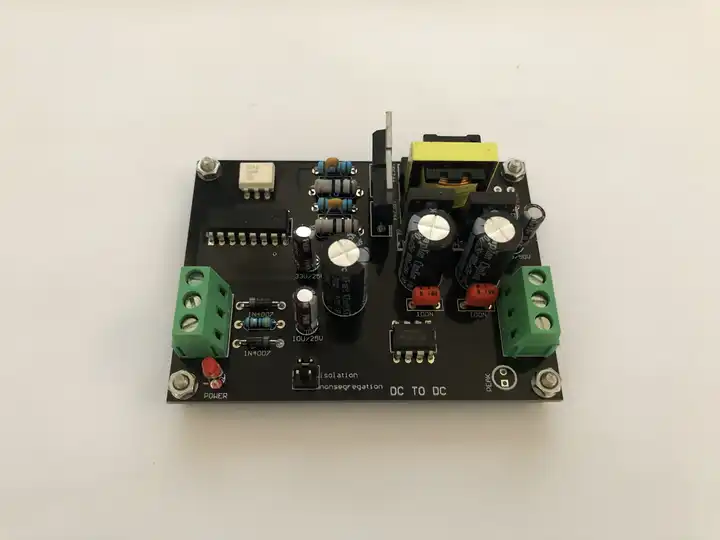 Highfly low distortion pcba 500MA DC TO DC 12V to dual 15V audio amplifier pcb circuit board