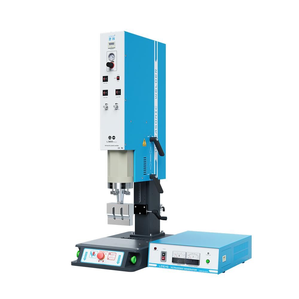 LINGKE High Stability Welding Equipment Analog 20kHz Cell Phone Charger Ultrasonic Welding Machine