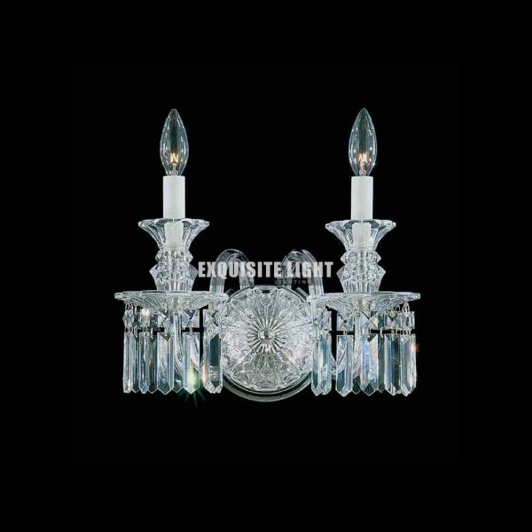 2 Lights Baccarat Wall Lamp Crystal Wall Sconce