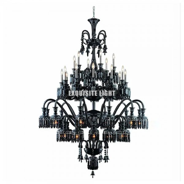 42 Lights Black Baccarat Lighting