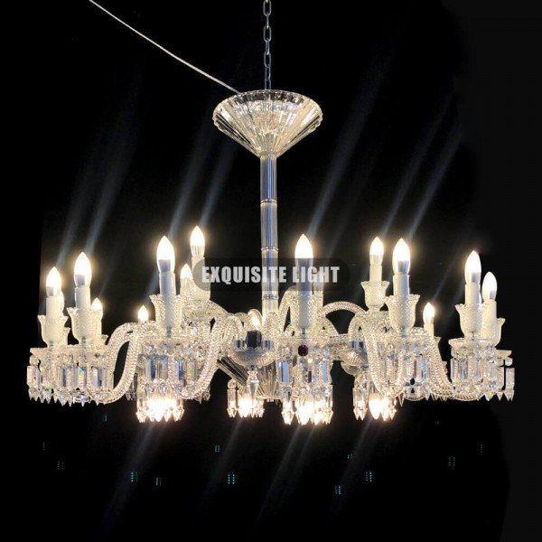 24 Lights Replica Paris Baccarat Chandelier High Quality Crystal Chandelier