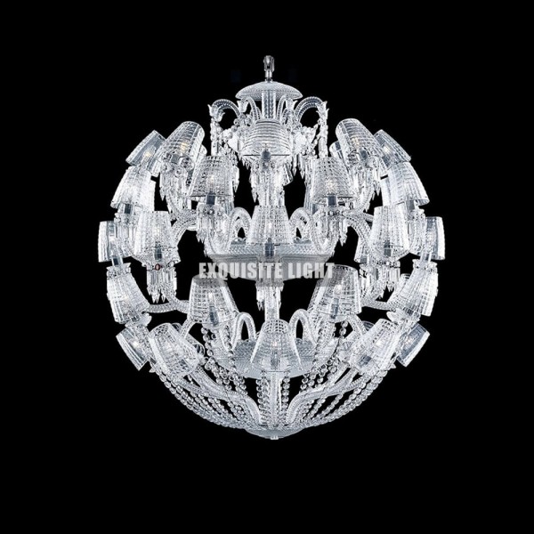 40 Lights Baccarat Le Roi Soleil Chandelier