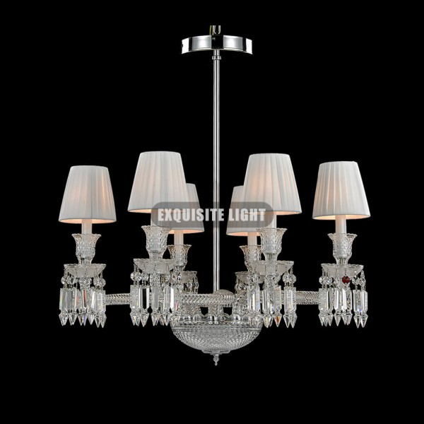 6 Lights Baccarat Tourbillon Chandelier