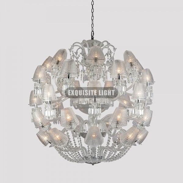 40 Lights Ball Shape Baccarat Crystal Lighting