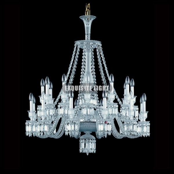 Short 24 Lights Baccarat Chandelier