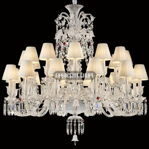 24 Lights Baccrat Crystal Chandelier